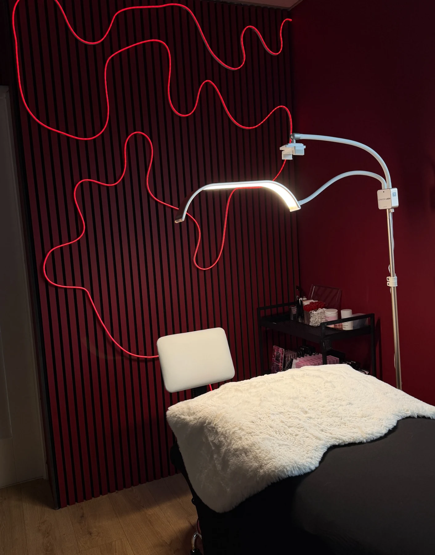 Lash Cult treatment room